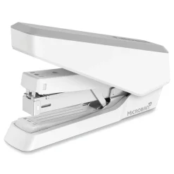 Fellowes Mfg Co. LX870 EasyPress 40-Sheet Capacity Stapler with Antimicrobial Protection - Gray/White