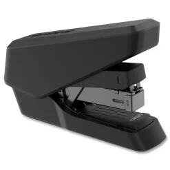 Fellowes Mfg Co. LX860 EasyPress 40-Sheet Capacity Half Strip Stapler with Antimicrobial Protection - Black