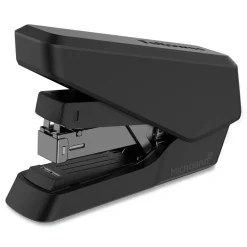 Fellowes Mfg Co. LX860 EasyPress 40-Sheet Capacity Half Strip Stapler with Antimicrobial Protection - Black