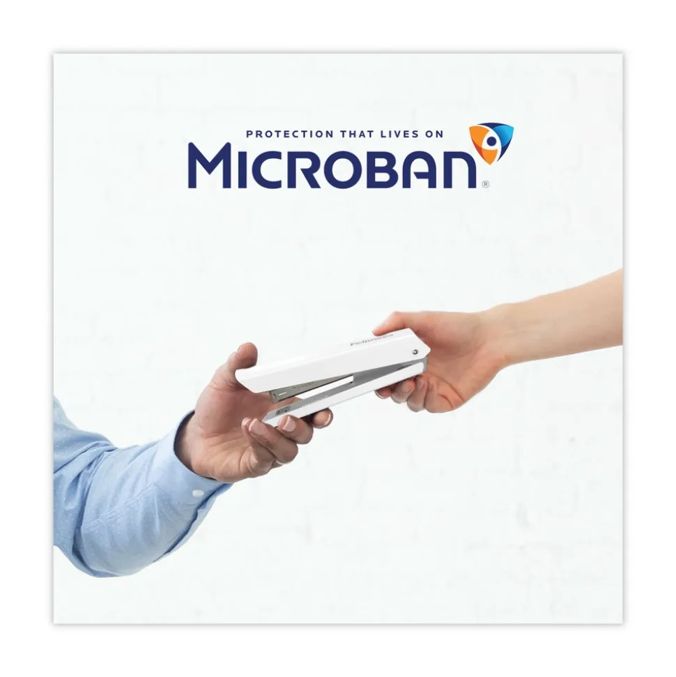 Fellowes Mfg Co. LX820 20-Sheet Capacity Classic Full Strip Stapler - White