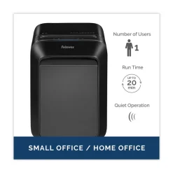 Fellowes Mfg Co. Powershred LX180 16 Manual Sheet Capacity Cross-Cut Shredder