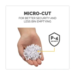 Fellowes Mfg Co. Powershred LX210 16 Manual Sheet Capacity Micro-Cut Shredder - White