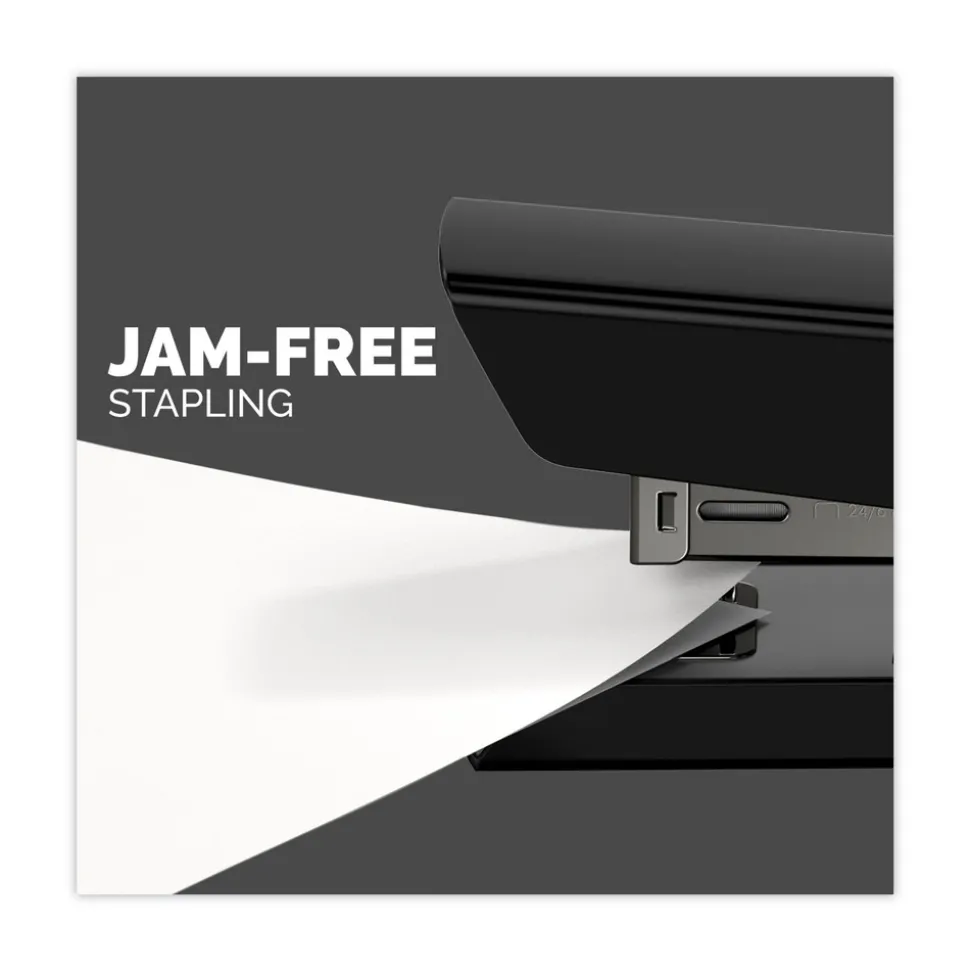 Fellowes Mfg Co. 20-Sheet Capacity LX820 Classic Full Strip Stapler - Black