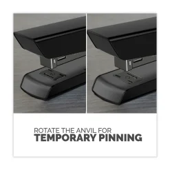 Fellowes Mfg Co. 20-Sheet Capacity LX820 Classic Full Strip Stapler - Black