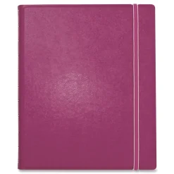Filofax 17-Month: Aug 2025 to Dec 2026 10.88 in. x 8.5 in. Soft Touch Planner - Fuchsia Cover