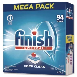 FINISH Powerball Dishwasher Tabs - Fresh Scent (376/Carton)