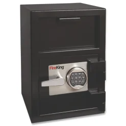 FireKing 24w x 13.4d x 10.83h 2.72 cu ft Depository Security Safe - Black