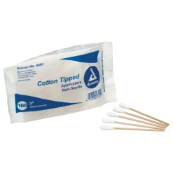 First Aid Only 3 in. Cotton-Tipped Applicators Refill for SmartCompliance Business Cabinet