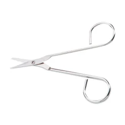 First Aid Only 4.5 in. Long Scissors - Straight Nickel Handle
