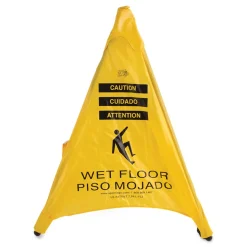 First Aid Only 3 in. x 2.5 in. x 20 in. Pop Up Safety Cone - Yellow