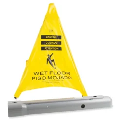 First Aid Only 3 in. x 2.5 in. x 20 in. Pop Up Safety Cone - Yellow