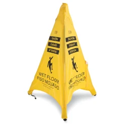 First Aid Only 3 in. x 2.5 in. x 30 in. Pop Up Safety Cone - Yellow