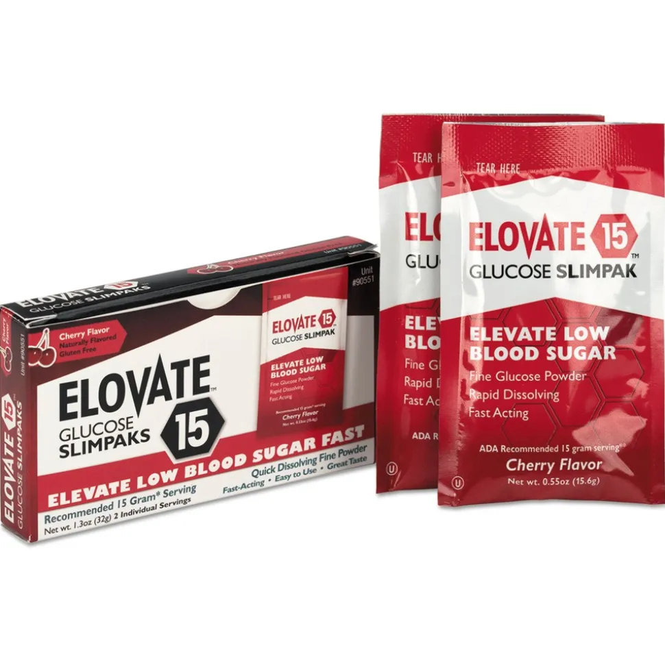 First Aid Only 0.55 oz. Paks Glucose Slimpaks Refill (2/Pack)