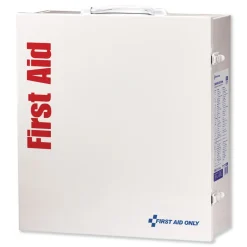 First Aid Only ANSI 2015 Class Aplus Type I and II Industrial First Aid Kit for 100 People with Metal Case (1-Kit)