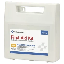 First Aid Only ANSI Class Aplus First Aid Kit for 50 People with Plastic Case (1-Kit)