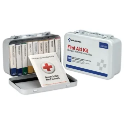 First Aid Only ANSI/OSHA Compliant Unitized First Aid Kit for 10 People with Metal Case (1-Kit)