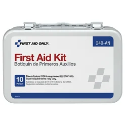 First Aid Only ANSI/OSHA Compliant Unitized First Aid Kit for 10 People with Metal Case (1-Kit)