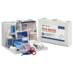 First Aid Only OSHA Compliant First Aid Kit for 25 People with Metal Case (1-Kit)