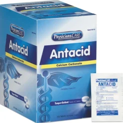 First Aid Only Over the Counter Antacid Medications for First Aid Cabinet (250/Box)