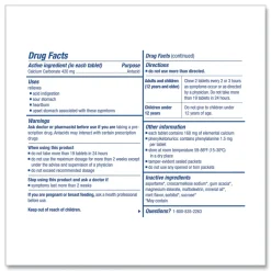 First Aid Only Over the Counter Antacid Medications for First Aid Cabinet (250/Box)