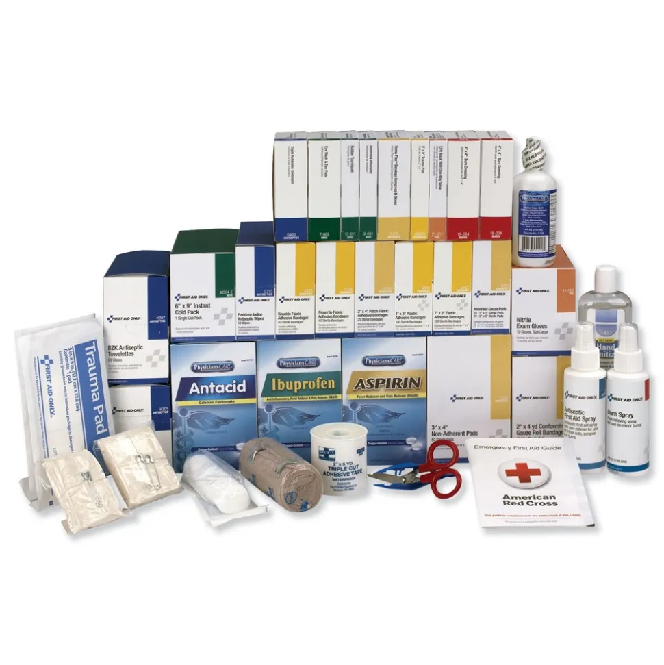 First Aid Only 1428-Piece 4 Shelf ANSI Class Bplus Refill with Medications (1-Kit)