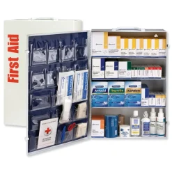 First Aid Only 1461-Piece ANSI Class Bplus 4 Shelf First Aid Station with Medications Included with Metal Case (1-Kit)