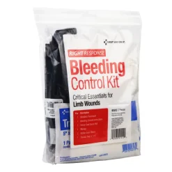 First Aid Only 8-Piece Critical Essentials Bleeding Control Kit for Limb Wounds