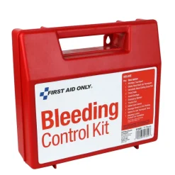 First Aid Only 14-Piece Deluxe Bleeding Control Wall Station Single Kit
