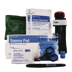 First Aid Only 16-Piece Right Response Bleeding Control Kit for Limb and Chest Wounds