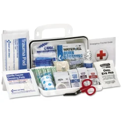 First Aid Only Plastic Case ANSI Class A 10 Person First Aid Kit (71-Pieces/Kit)