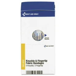 First Aid Only Sterilized Knuckle and Fingertip Bandages (10/Box)