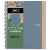 Five Star 11 in. x 8.5 in. Sheets Medium/College Rule 1-Subject Recycled Notebook - Randomly Assorted Cover Color