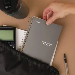 Five Star 7 x 5.5 Sheets (80) Wirebound Notebook - Randomly Assorted Cover Color