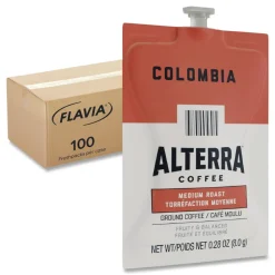 FLAVIA 48006 Alterra Coffee Freshpack - Columbia (100/Carton)