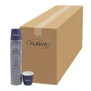 FLAVIA 10 oz. FLAVIA Design Hot Beverage Paper Cup - Blue (1000/Carton)