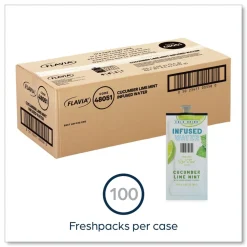 FLAVIA Infused Water Freshpack - Cucumber Lime Mint (100/Carton)
