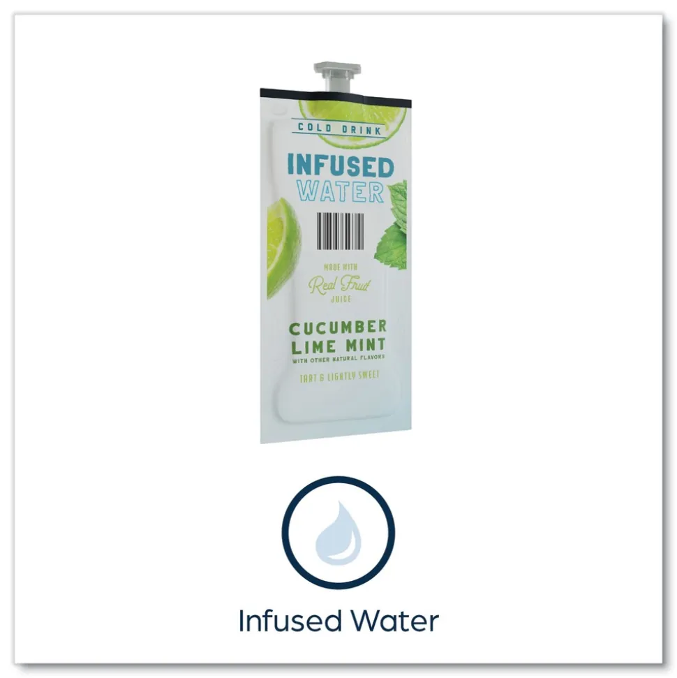 FLAVIA Infused Water Freshpack - Cucumber Lime Mint (100/Carton)