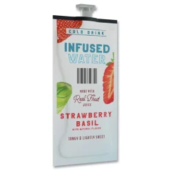 FLAVIA Infused Water Freshpack - Strawberry Basil (100/Carton)