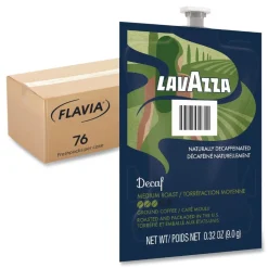FLAVIA Lavazza Decaffeinated Coffee Freshpack (76/Carton)