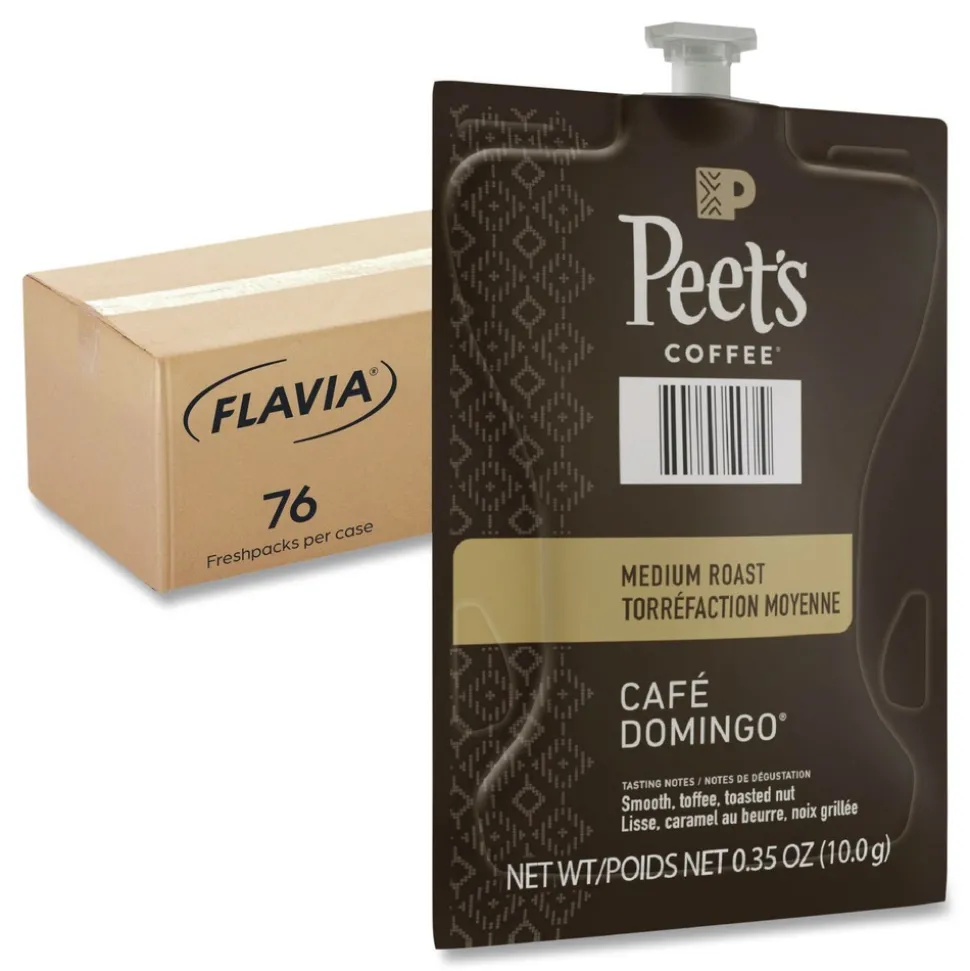 FLAVIA Peet's Coffee Freshpack - Cafe Domingo (76/Carton)