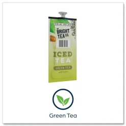 FLAVIA The Bright Tea Co. Tea Freshpack - Iced Green Tea with Honey (100/Carton)