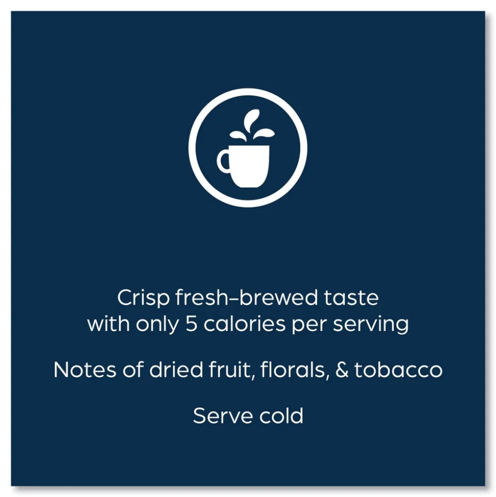 FLAVIA The Bright Tea Co. Tea Freshpack - Unsweetened Iced Black (100/Carton)