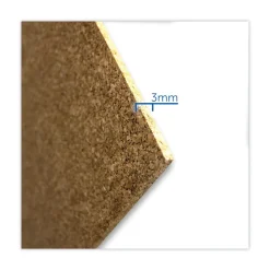 Flipside 48 in. x 0.12 in. x 96 in. Cork Roll - Brown