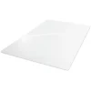 Floortex 60 in. x 48 in. Cleartex Ultimat Polycarbonate Chair Mat for High Pile Carpets - Clear