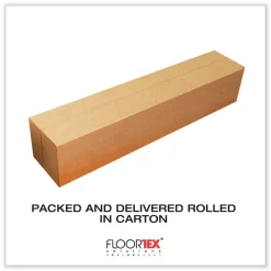 Floortex 60 in. x 48 in. Cleartex Ultimat Polycarbonate Chair Mat for High Pile Carpets - Clear