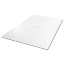 Floortex Cleartex Ultimat 48 in. x 60 in. Polycarbonate Chair Mat for Low/Medium Pile Carpet - Clear