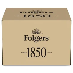 Folgers 2550093312 12 oz. Canister Ground Coffee - Expedition Blend (6/Carton)