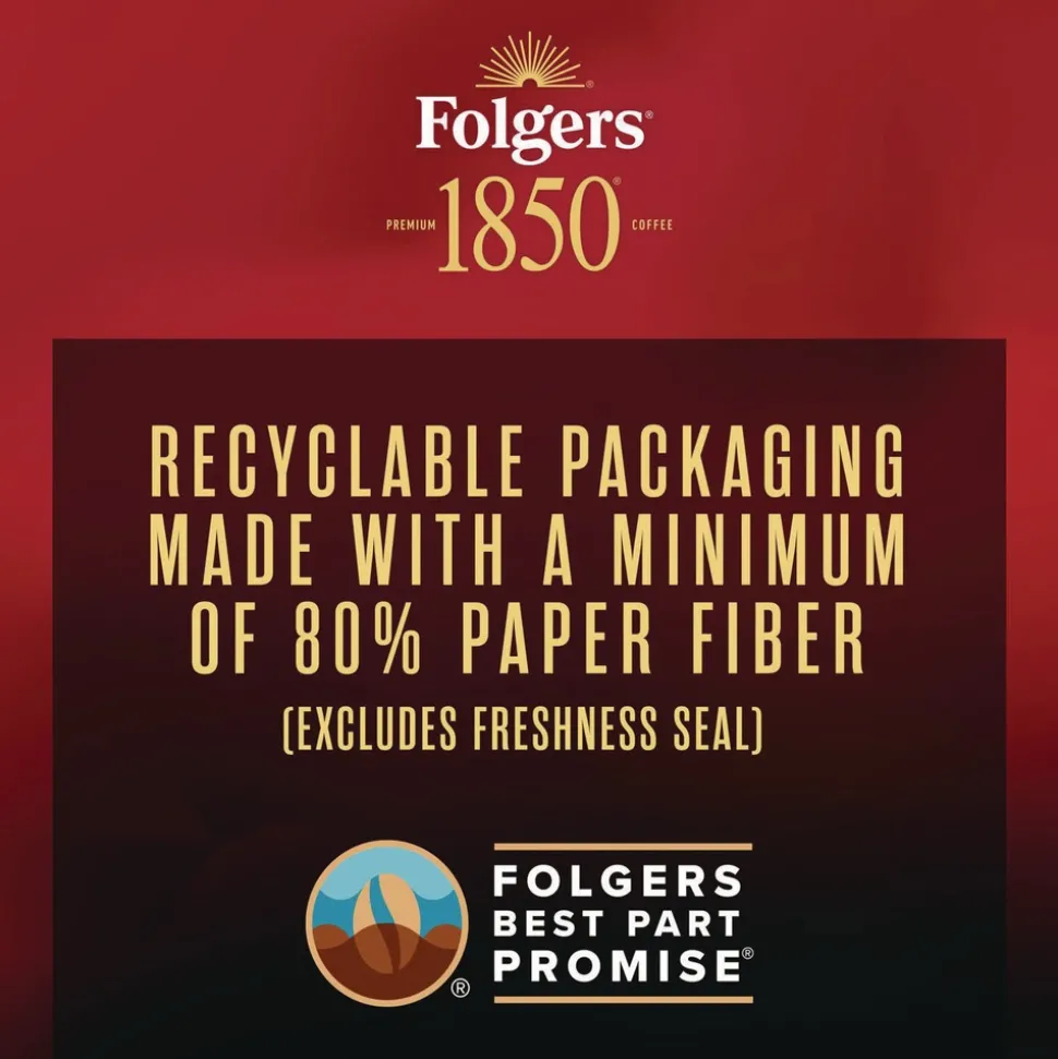 Folgers 12 oz. Bag Coffee - Trailblazer (6/Carton)