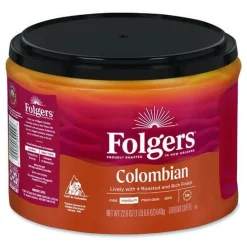 Folgers 22.6 oz. Canister Coffee - Columbian (6/Carton)