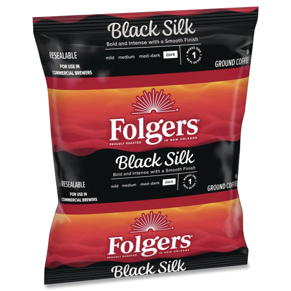 Folgers 1.4 oz. Coffee Filter Packs - Black Silk (40/Carton)